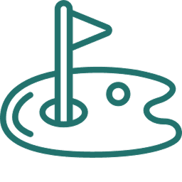 골프 라운드 아이콘